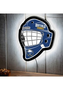 Buffalo Sabres 15.6x19 Goalie Mask Light Up Sign