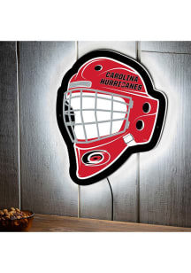 Carolina Hurricanes 15.6x19 Goalie Mask Light Up Sign