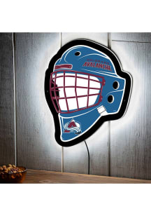 Colorado Avalanche 15.6x19 Goalie Mask Light Up Sign