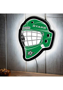 Dallas Stars 15.6x19 Goalie Mask Light Up Sign