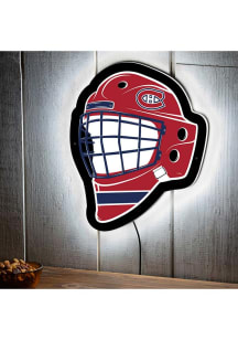 Montreal Canadiens 15.6x19 Goalie Mask Light Up Sign