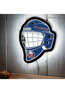 New York Islanders 15.6x19 Goalie Mask Light Up Sign