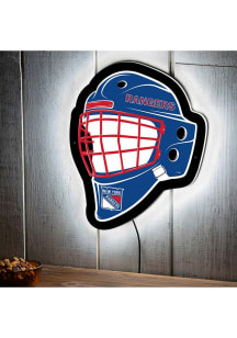 New York Rangers 15.6x19 Goalie Mask Light Up Sign