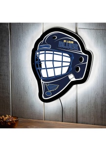 St Louis Blues 15.6x19 Goalie Mask Light Up Sign