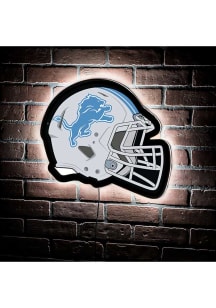 Detroit Lions 19.5x15 Helmet Light Up Sign