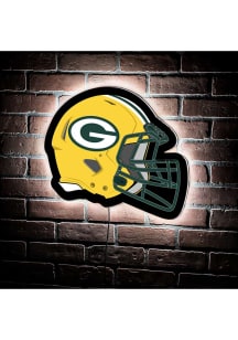 Green Bay Packers 19.5x15 Helmet Light Up Sign