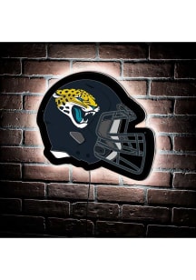 Jacksonville Jaguars 19.5x15 Helmet Light Up Sign