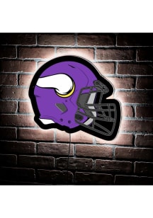 Minnesota Vikings 19.5x15 Helmet Light Up Sign