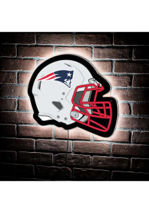 New England Patriots 19.5x15 Helmet Light Up Sign