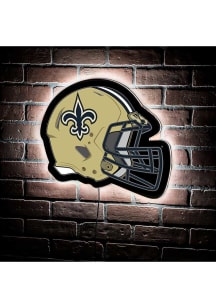 New Orleans Saints 19.5x15 Helmet Light Up Sign