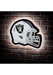Las Vegas Raiders 19.5x15 Helmet Light Up Sign