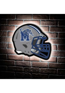 Memphis Tigers 19.5x15 Helmet Light Up Sign