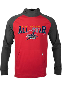 Levelwear  Mens Red Uproar 25 MLB ASG Long Sleeve Hoodie