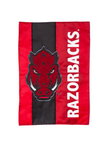 Arkansas Razorbacks Embellished Applique Flag