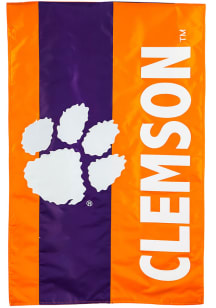 Clemson Tigers Embellished Applique Flag