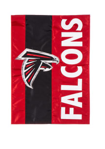 Atlanta Falcons Embellished Applique Flag
