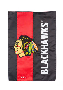 Chicago Blackhawks Embellished Applique Flag