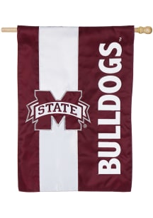 Mississippi State Bulldogs Embellished Applique Flag