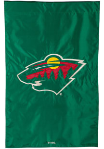 Minnesota Wild Logo Applique Flag