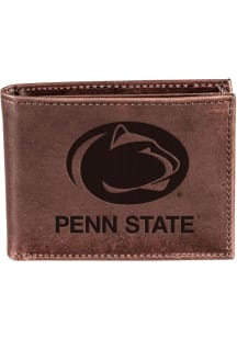 Penn State Nittany Lions Leather Mens Bifold Wallet
