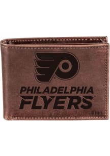 Philadelphia Flyers Leather Mens Bifold Wallet