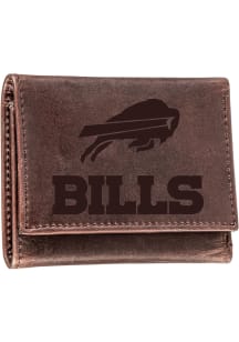 Buffalo Bills Leather Mens Trifold Wallet