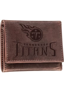 Tennessee Titans Leather Mens Trifold Wallet