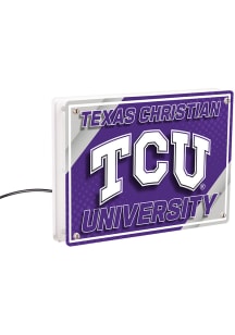 TCU Horned Frogs LED Lighted Desk Accessory