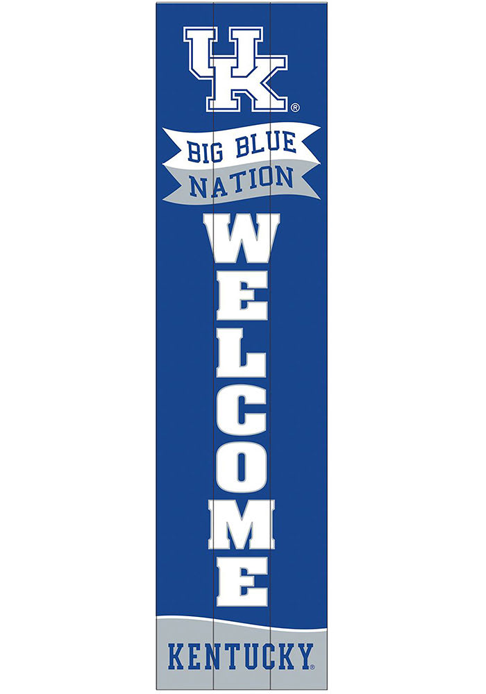 Kentucky Wildcats Porch Leaner Sign