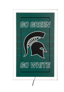 Michigan State Spartans LED Lighted Wall Sign