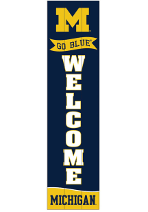 Michigan Wolverines Porch Leaner Sign