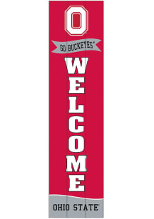 Ohio State Buckeyes Porch Leaner Sign