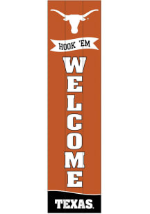 Texas Longhorns Porch Leaner Sign