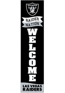 Las Vegas Raiders Porch Leaner Sign