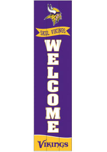 Minnesota Vikings Porch Leaner Sign