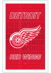 Detroit Red Wings LED Lighted Wall Sign