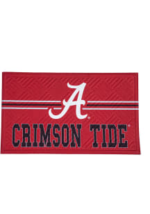 Alabama Crimson Tide Cross Hatch Embossed Door Mat