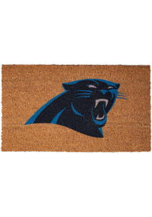 Carolina Panthers Full Color Coir Door Mat