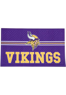 Minnesota Vikings Cross Hatch Embossed Door Mat