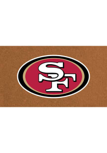 San Francisco 49ers Full Color Coir Door Mat