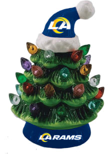 Los Angeles Rams Tree Table Top Ornament - Green