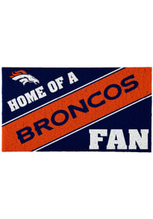 Denver Broncos Home of a Fan Door Mat