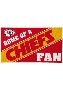 Kansas City Chiefs Home of a Fan Door Mat
