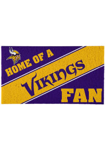 Minnesota Vikings Home of a Fan Door Mat