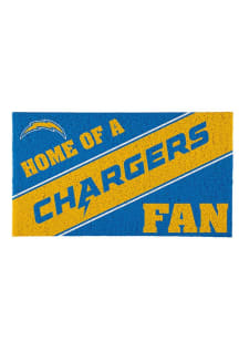 Los Angeles Chargers Home of a Fan Door Mat