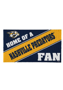 Nashville Predators Home of a Fan Door Mat