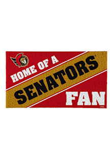 Ottawa Senators Home of a Fan Door Mat