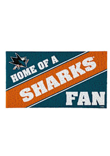 San Jose Sharks Home of a Fan Door Mat