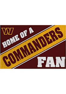 Washington Commanders Home of a Fan Door Mat