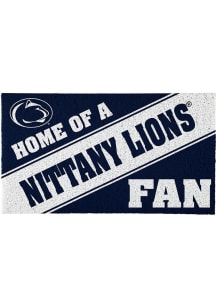 Navy Blue Penn State Nittany Lions Home of a Fan Door Mat